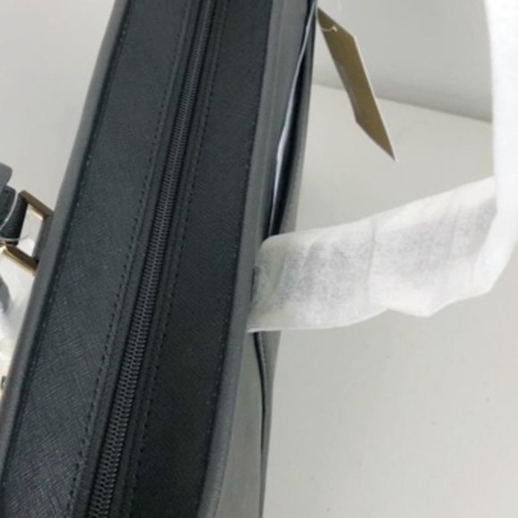 Michael Kors Black Saffiano Leather Large Tote NWT - Picture 4 of 8